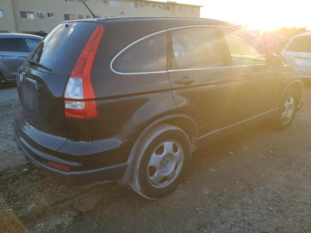 5J6RE3H35BL029336 - 2011 HONDA CR-V LX BLACK photo 3