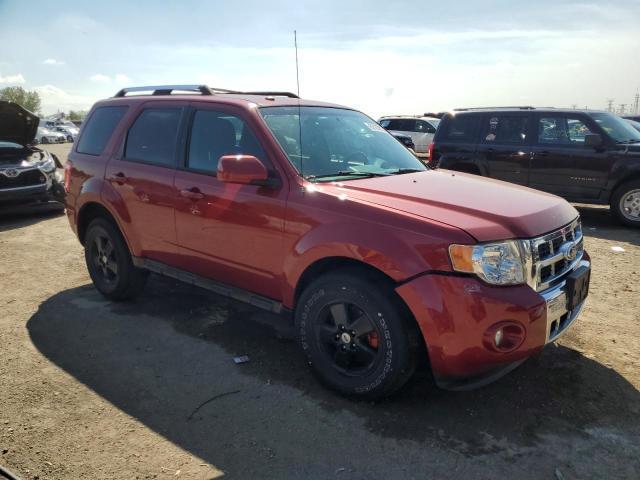 1FMCU0E77BKB04530 - 2011 FORD ESCAPE LIMITED RED photo 4