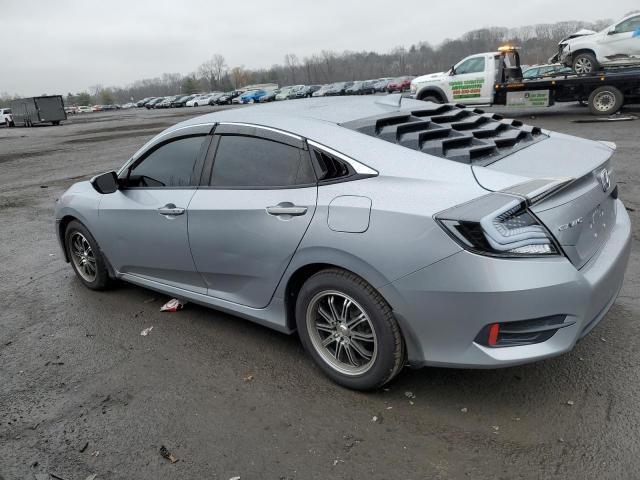 2HGFC2F79JH549521 - 2018 HONDA CIVIC EX SILVER photo 2