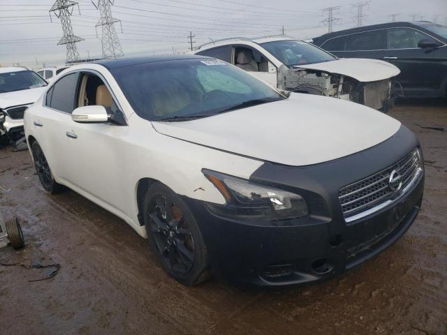 1N4AA5AP2AC816076 - 2010 NISSAN MAXIMA S WHITE photo 4