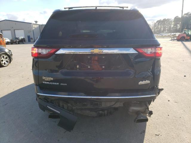 1GNEVKKW1JJ205124 - 2018 CHEVROLET TRAVERSE HIGH COUNTRY BLACK photo 6