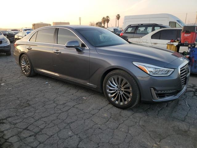 KMHG54JH7HU024680 - 2017 GENESIS G90 ULTIMATE GRAY photo 4