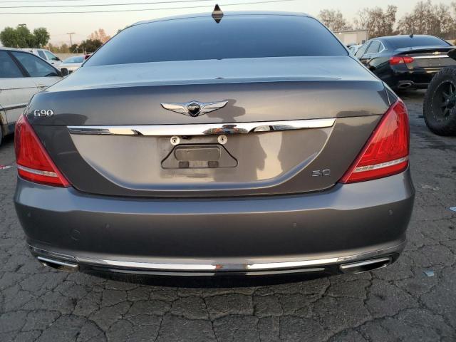 KMHG54JH7HU024680 - 2017 GENESIS G90 ULTIMATE GRAY photo 6