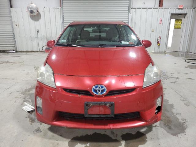 JTDKN3DU2A1078509 - 2010 TOYOTA PRIUS RED photo 5