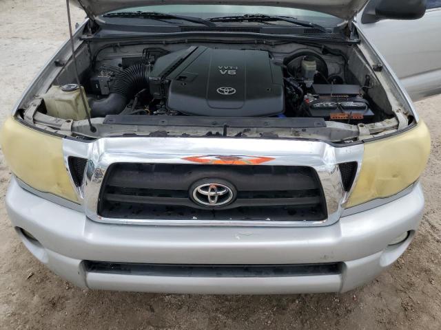 5TETU62NX5Z004562 - 2005 TOYOTA TACOMA PRERUNNER ACCESS CAB SILVER photo 11