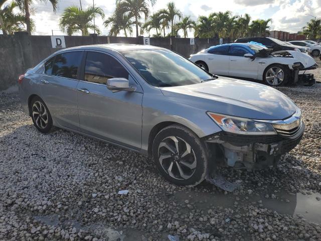 1HGCR2F70HA004916 - 2017 HONDA ACCORD EX SILVER photo 4