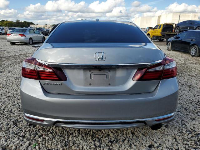 1HGCR2F70HA004916 - 2017 HONDA ACCORD EX SILVER photo 6