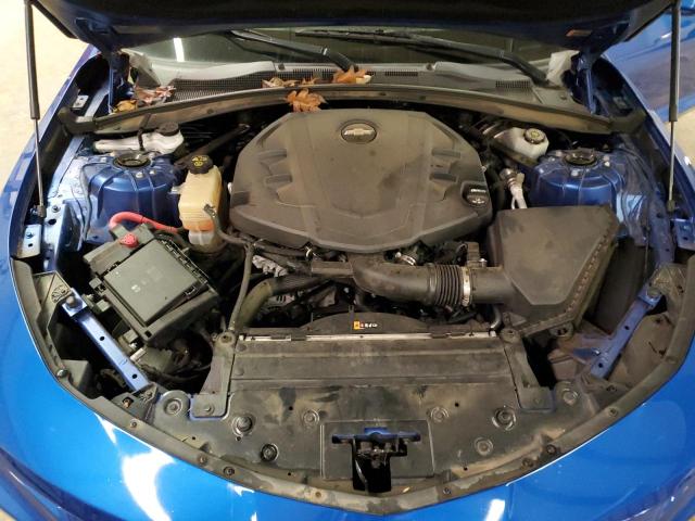 1G1FB1RS2H0101561 - 2017 CHEVROLET CAMARO LT BLUE photo 11