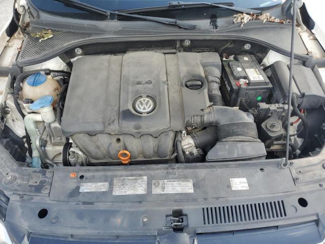 1VWAH7A35CC035311 - 2012 VOLKSWAGEN PASSAT S WHITE photo 11
