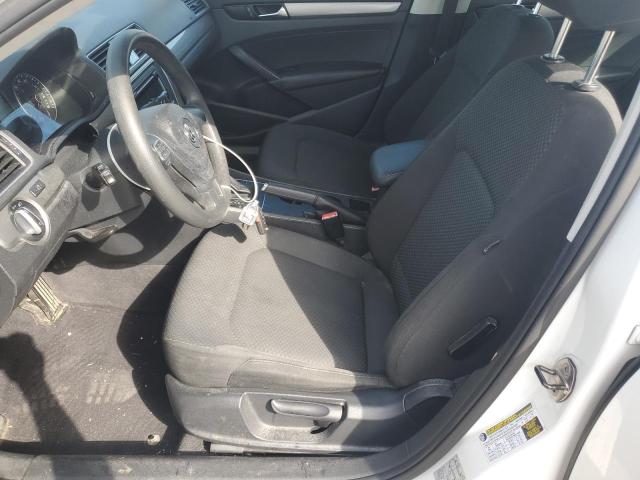 1VWAH7A35CC035311 - 2012 VOLKSWAGEN PASSAT S WHITE photo 7