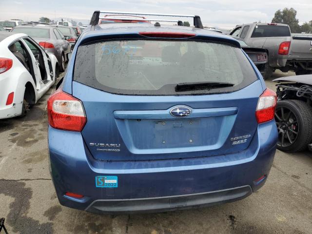 JF1GPAA61FH273984 - 2015 SUBARU IMPREZA BLUE photo 6