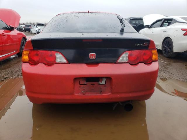 JH4DC53032C038730 - 2002 ACURA RSX TYPE-S RED photo 6