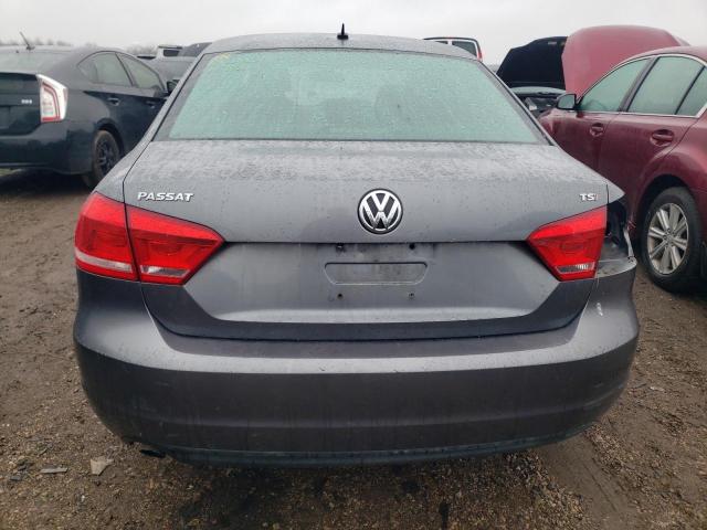 1VWAS7A3XEC068888 - 2014 VOLKSWAGEN PASSAT S GRAY photo 6