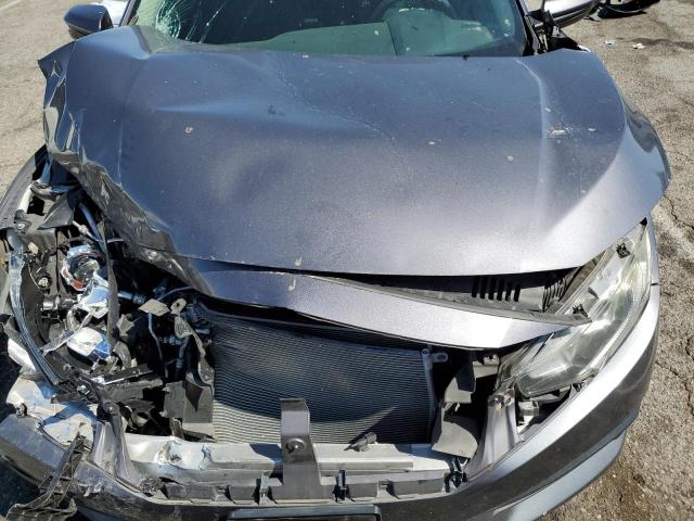 2HGFC2F74JH580899 - 2018 HONDA CIVIC EX GRAY photo 11
