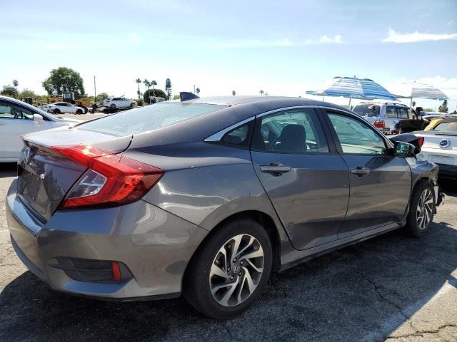 2HGFC2F74JH580899 - 2018 HONDA CIVIC EX GRAY photo 3