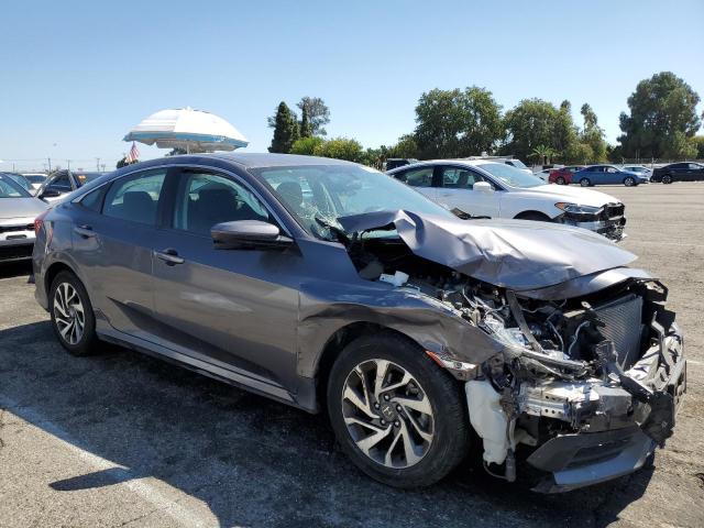 2HGFC2F74JH580899 - 2018 HONDA CIVIC EX GRAY photo 4