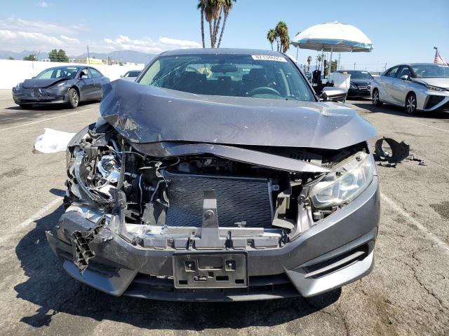 2HGFC2F74JH580899 - 2018 HONDA CIVIC EX GRAY photo 5