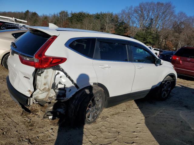 2HKRW2H50KH642175 - 2019 HONDA CR-V EX WHITE photo 3