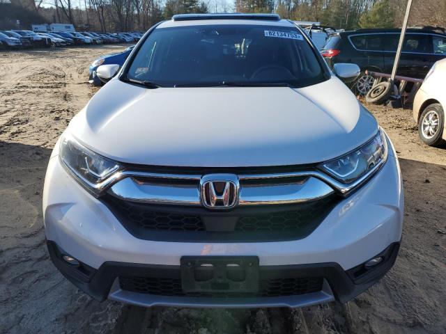 2HKRW2H50KH642175 - 2019 HONDA CR-V EX WHITE photo 5