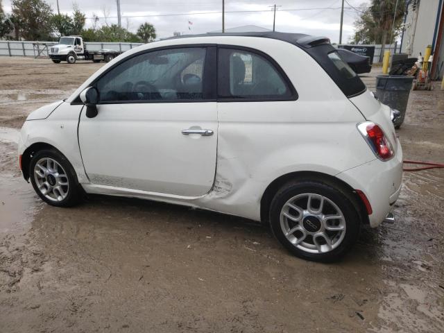 3C3CFFDR4DT741868 - 2013 FIAT 500 POP WHITE photo 2