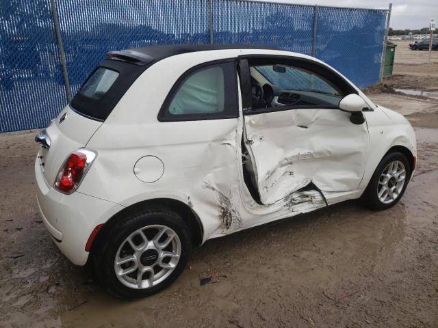 3C3CFFDR4DT741868 - 2013 FIAT 500 POP WHITE photo 3