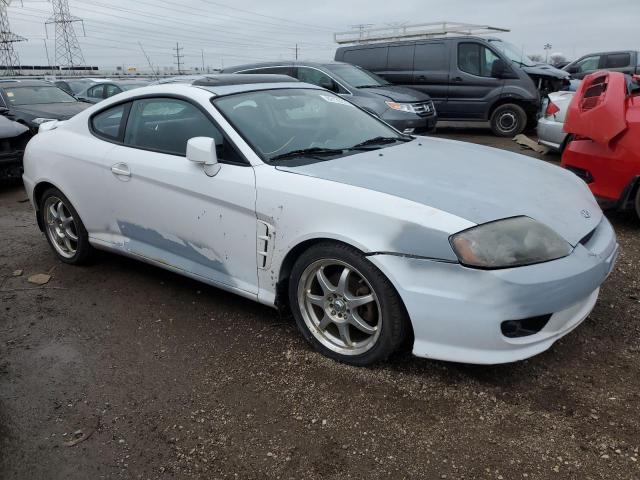 KMHHM65DX6U202492 - 2006 HYUNDAI TIBURON GS WHITE photo 4