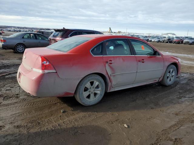 2G1WF5E37C1210542 - 2012 CHEVROLET IMPALA LS RED photo 3