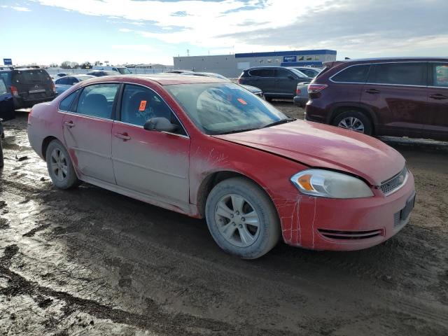 2G1WF5E37C1210542 - 2012 CHEVROLET IMPALA LS RED photo 4