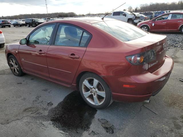 JM1BK323061461360 - 2006 MAZDA 3 S BURGUNDY photo 2