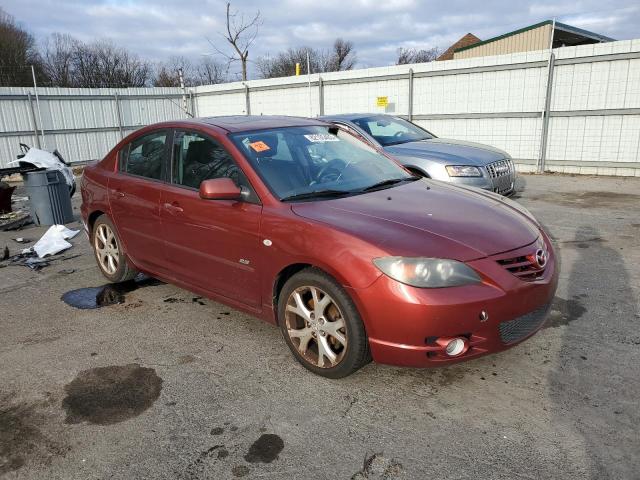 JM1BK323061461360 - 2006 MAZDA 3 S BURGUNDY photo 4