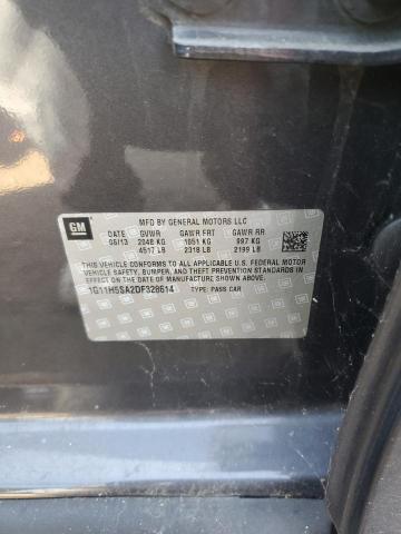 1G11H5SA2DF328614 - 2013 CHEVROLET MALIBU LTZ Grau Foto 12