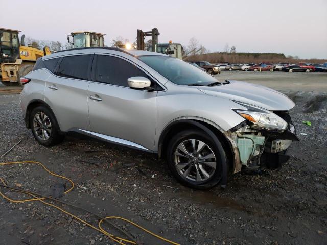 5N1AZ2MHXFN235356 - 2015 NISSAN MURANO S SILVER photo 4