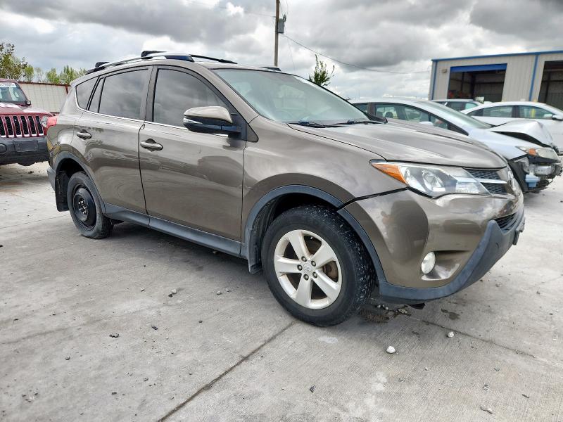 JTMRFREV1DD021484 - 2013 TOYOTA RAV4 XLE GREEN photo 4