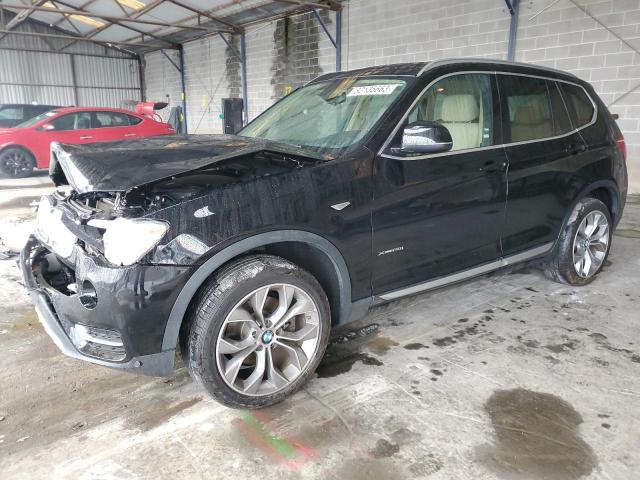 5UXWX9C5XG0D90828 - 2016 BMW X3 XDRIVE28I BLACK photo 1