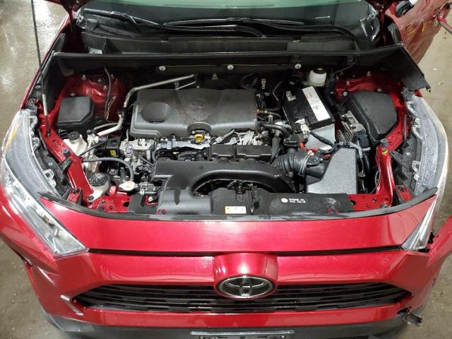 JTMP1RFV7KJ021783 - 2019 TOYOTA RAV4 XLE Қызыл фото 12