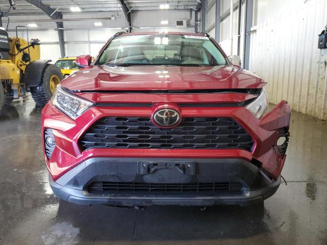 JTMP1RFV7KJ021783 - 2019 TOYOTA RAV4 XLE Қызыл фото 5