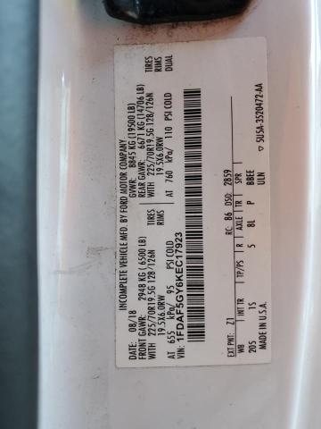 1FDAF5GY6KEC17923 - 2019 FORD F550 SUPER DUTY Ağ foto 10