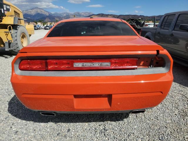 2B3LJ54T89H549550 - 2009 DODGE CHALLENGER R/T ORANGE photo 6