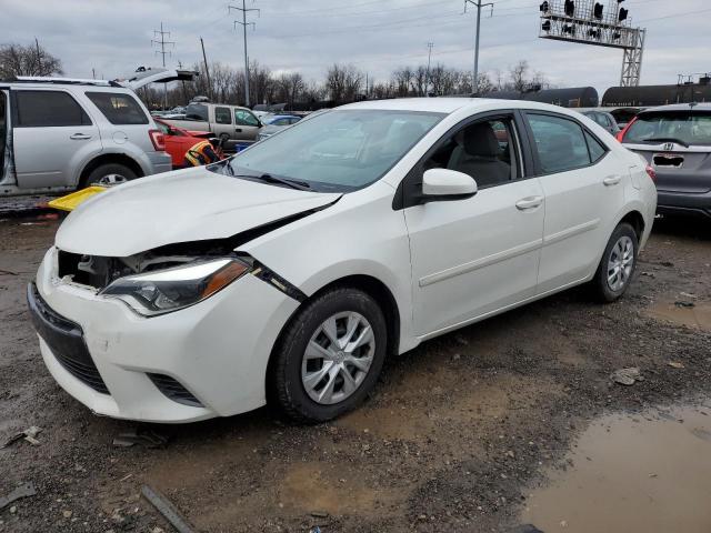 5YFBPRHE0GP379347 - 2016 TOYOTA COROLLA ECO WHITE photo 1