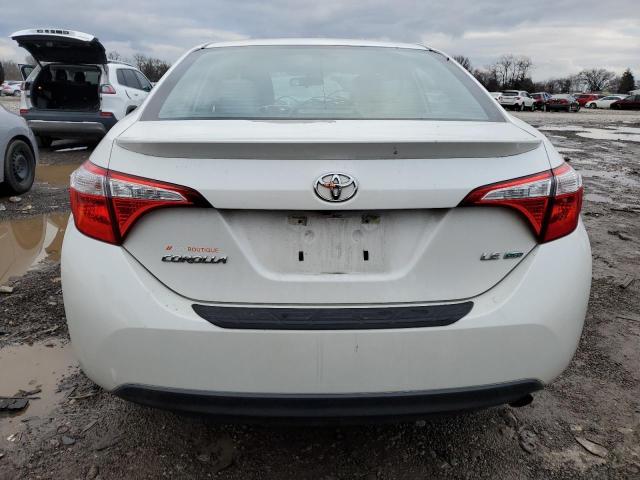 5YFBPRHE0GP379347 - 2016 TOYOTA COROLLA ECO WHITE photo 6