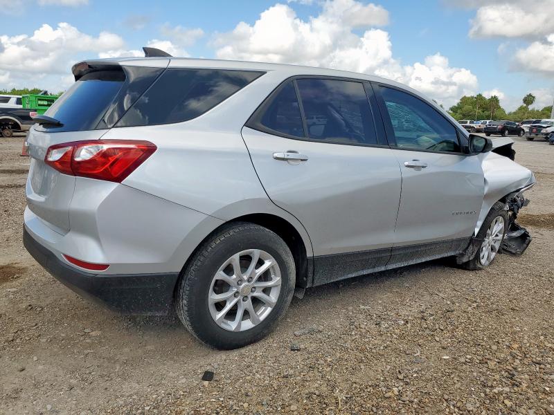 3GNAXHEV5KS522399 - 2019 CHEVROLET EQUINOX LS SILVER photo 3