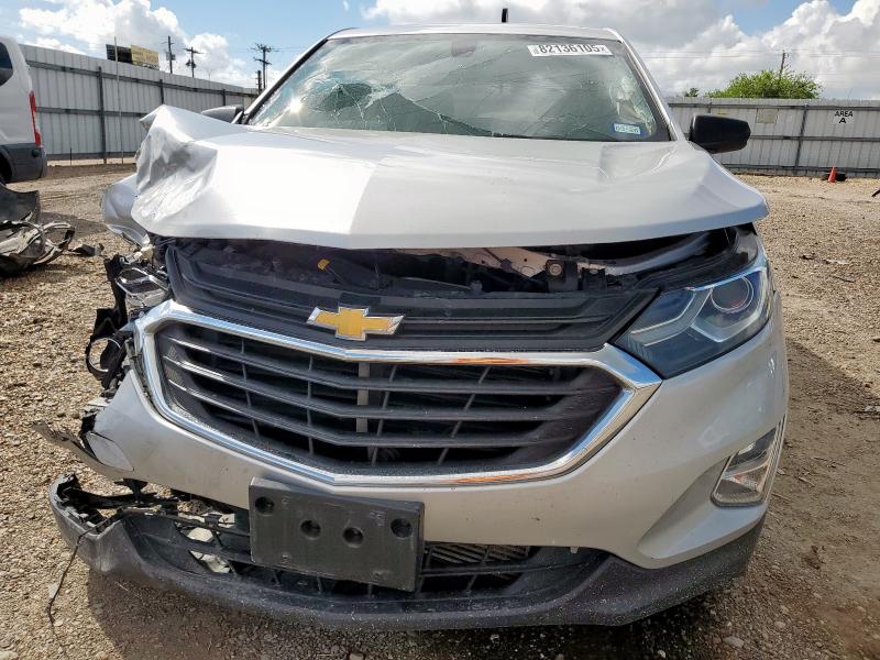 3GNAXHEV5KS522399 - 2019 CHEVROLET EQUINOX LS SILVER photo 5