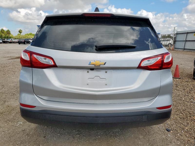 3GNAXHEV5KS522399 - 2019 CHEVROLET EQUINOX LS SILVER photo 6