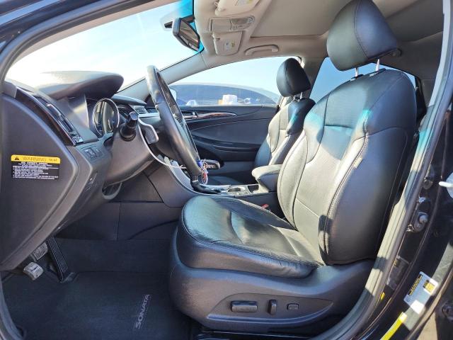 5NPEC4AB0DH796178 - 2013 HYUNDAI SONATA SE შავი ფოტო 7