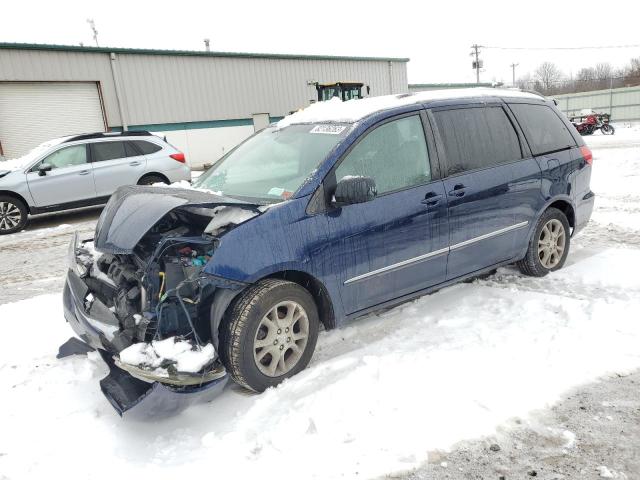 5TDZA22C66S526386 - 2006 TOYOTA SIENNA XLE BLUE photo 1