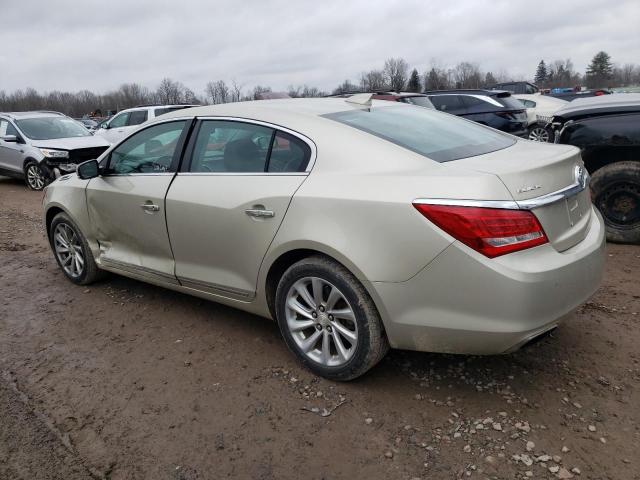 1G4GB5G32GF228994 - 2016 BUICK LACROSSE GOLD photo 2