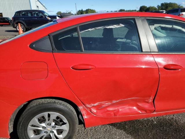1G1BC5SM9K7142136 - 2019 CHEVROLET CRUZE LS RED photo 10
