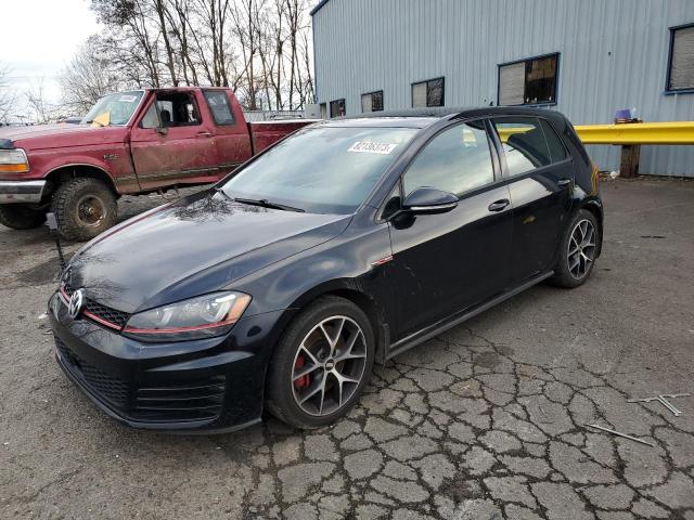 3VW447AU4HM066220 - 2017 VOLKSWAGEN GTI S/SE BLACK photo 1