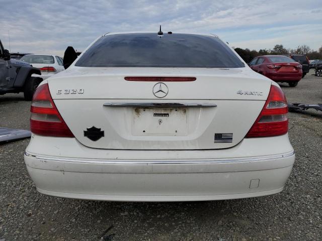 WDBUF82J34X165573 - 2004 MERCEDES-BENZ E 320 4MATIC WHITE photo 6