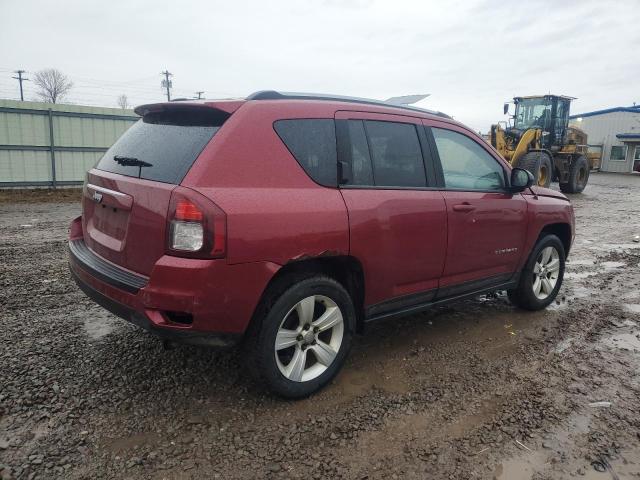 1C4NJDBBXFD379163 - 2015 JEEP COMPASS SPORT RED photo 3